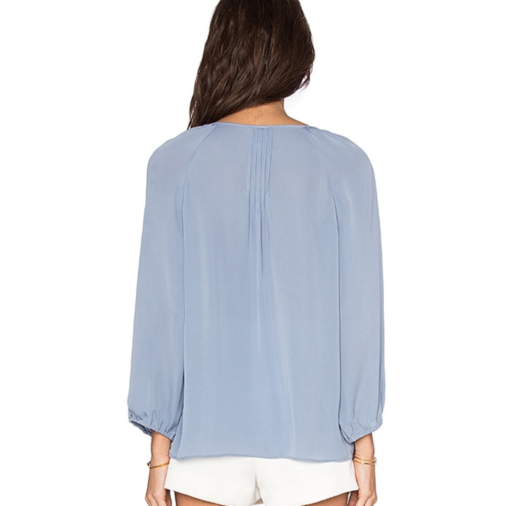 ❗️SOLD❗️Joie Georgette Silk Blouse in Daydream - Picture 3 of 8